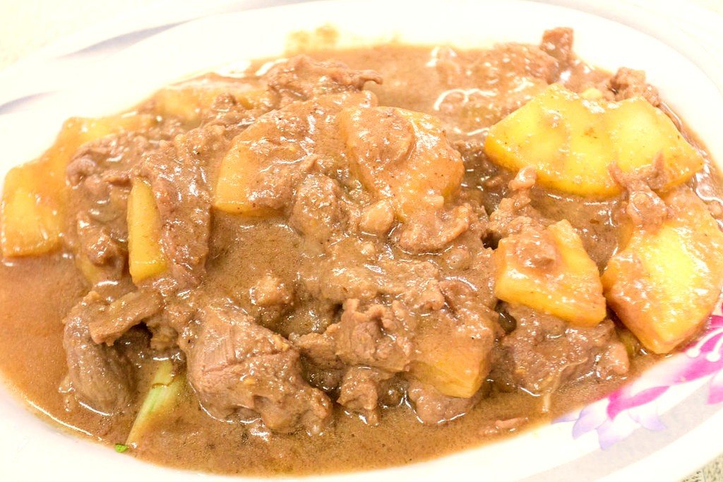 大新羊肉 馬鈴薯燒羊肉，醬汁濃郁下飯